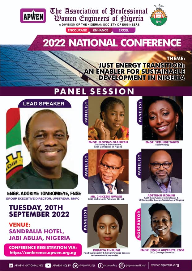 ASSOCIATION OF PROFESSIONAL WOMEN ENGINEERS OF NIG tweet media