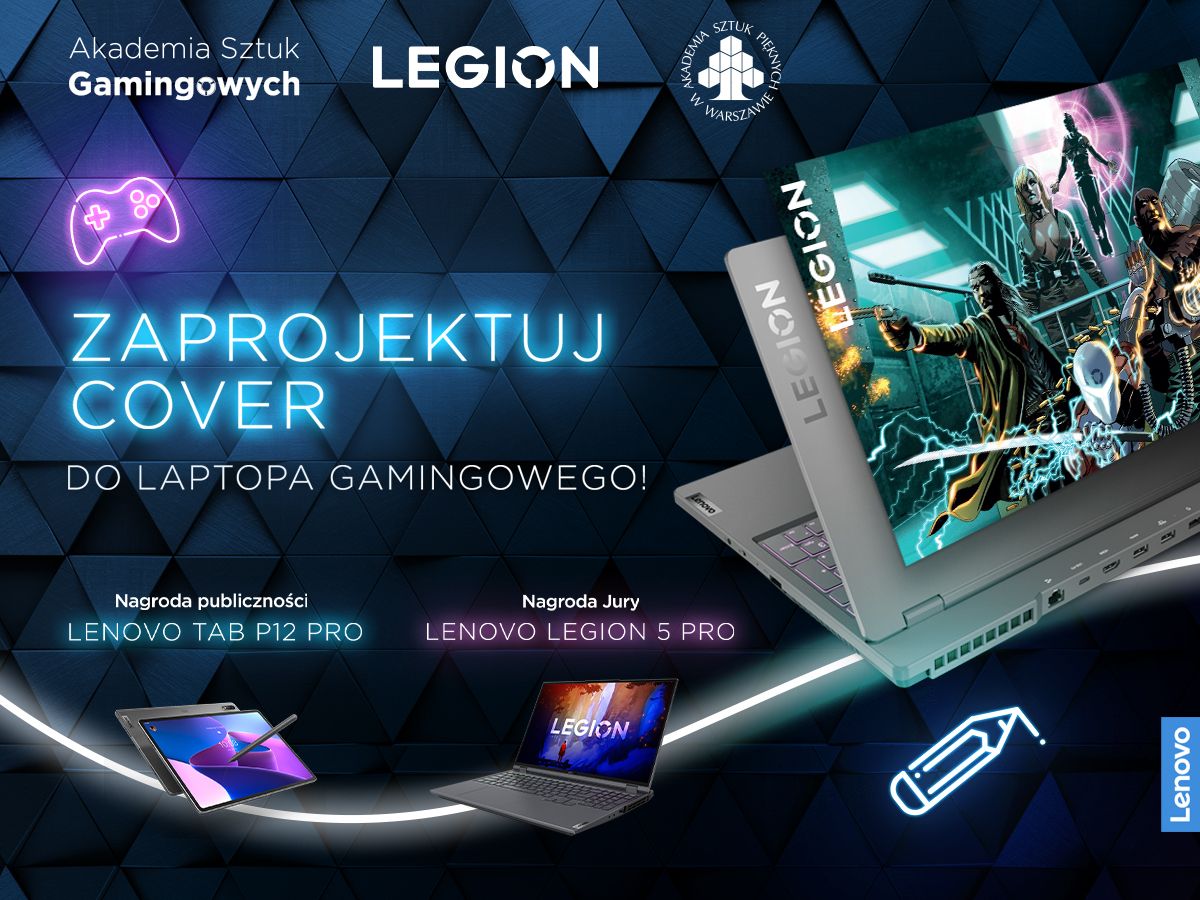 Rusza Akademia Sztuk Gamingowych!🎨🕹️ Zaprojektuj naklejkę na laptopa dla graczy i walcz o atrakcyjne nagrody, w tym o Lenovo Legion 5 Pro!

Szczegóły: lenovogaming.pl/aktualnosci/55…