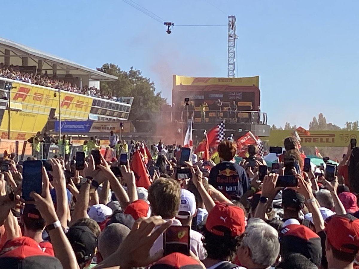 reysonp's tweet photo. It was a great day today at the race but please, all things considered, Monza  as venue, left a lot to be desired for: Long cues for entrance &amp; exit to the stadium, also for amenities &amp; comfort stations, lack of crowd control,
#AutodromoNazionaleMonza #ItalianGP #F1 #LetsGoMonza https://t.co/JcVyoPc6fp
