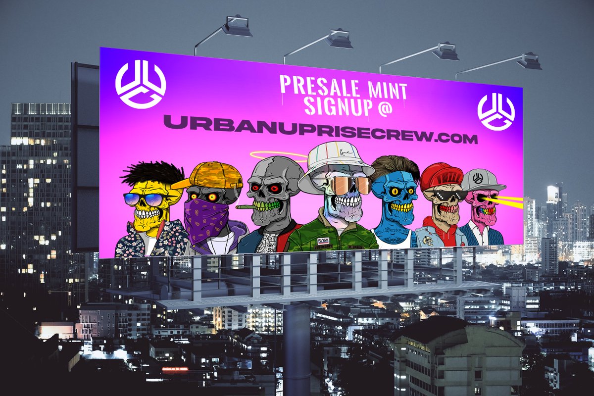 UrbanUpriseCrew's tweet photo. 📣 Artists Musicians &amp; Fans 👉 Join the UUC revolution! 

🚀 Boost fellow creatives.
🖐️ Vote for talent.
🎧 Produce a monthly Uprise Album.

🖋️ Register for our Pre-Sale NOW! 
➡️ https://t.co/qQeGxdMJV6

#musicians #artistsontwitter #musicnft #NFTProject #presale #mintingsoon https://t.co/FKUt6G8LPx