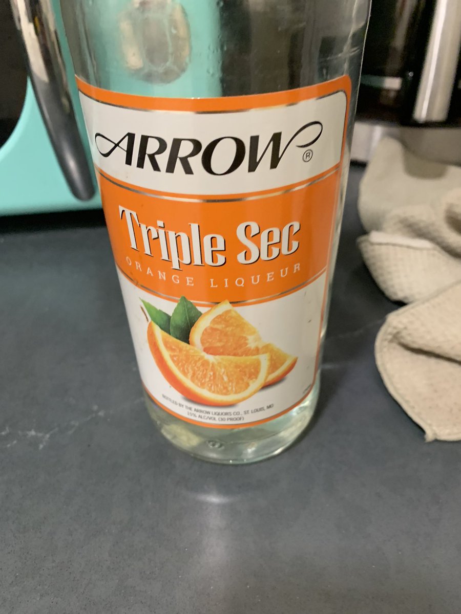 It’s all thanks to my one and only, Mrs. Triple Sec