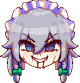 sigyaad's tweet photo. Introducing the mugshot in my #touhouproject FPS game I Am Sakuya ! It provides a visual indicator of Sakuya's health on the games HUD display! https://t.co/dvd4WBHDB1