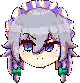 sigyaad's tweet photo. Introducing the mugshot in my #touhouproject FPS game I Am Sakuya ! It provides a visual indicator of Sakuya's health on the games HUD display! https://t.co/dvd4WBHDB1