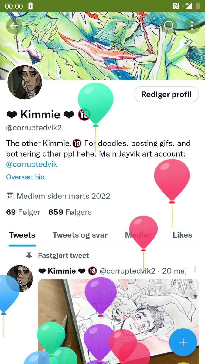 I haven't been very active lately but I promise I'll be back with more art after S2 (YES I waited until midnight for balloons like a little child♥️It made me smile ok?)