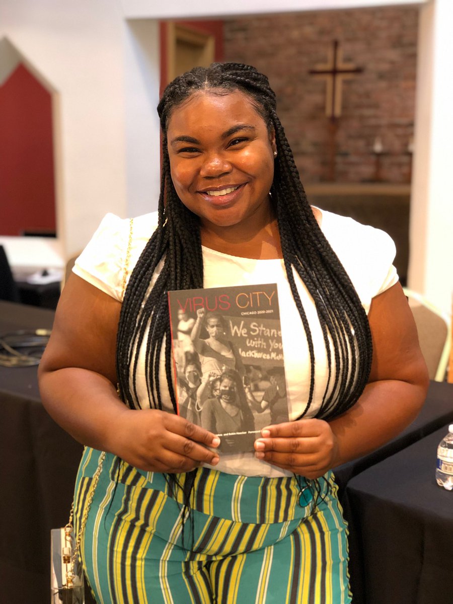 Talk2Cooper's tweet image. I’m published!!! Thanking God for every opportunity! 🙌🏾

Check out my work and other DePaul alums’ in “Virus City”

Order your free copy with this link: bigshouldersbooks.com/virus-city