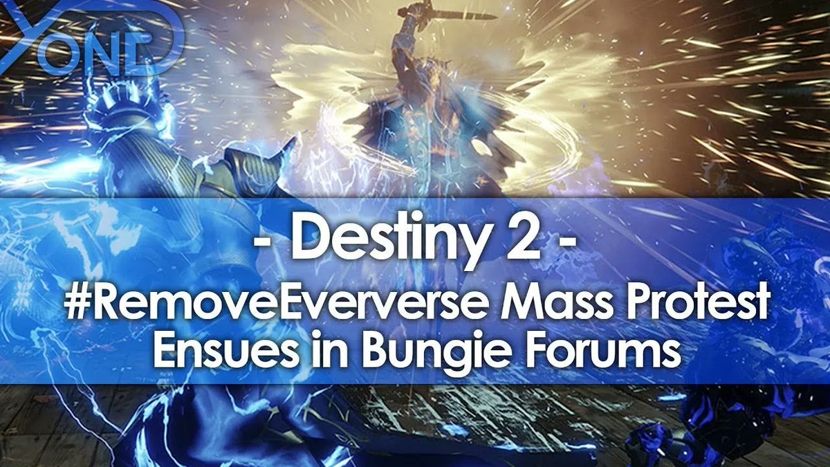 techjunkiejh's tweet photo. #RemoveEververse Mass Protest Ensues in Bungie Forums https://t.co/sgjXcHgQh1 #gaming #GamesTj #MoviesTvTj (video, 4 years ago, what happened, how did this game become so popular again) https://t.co/Hid62sFkwG