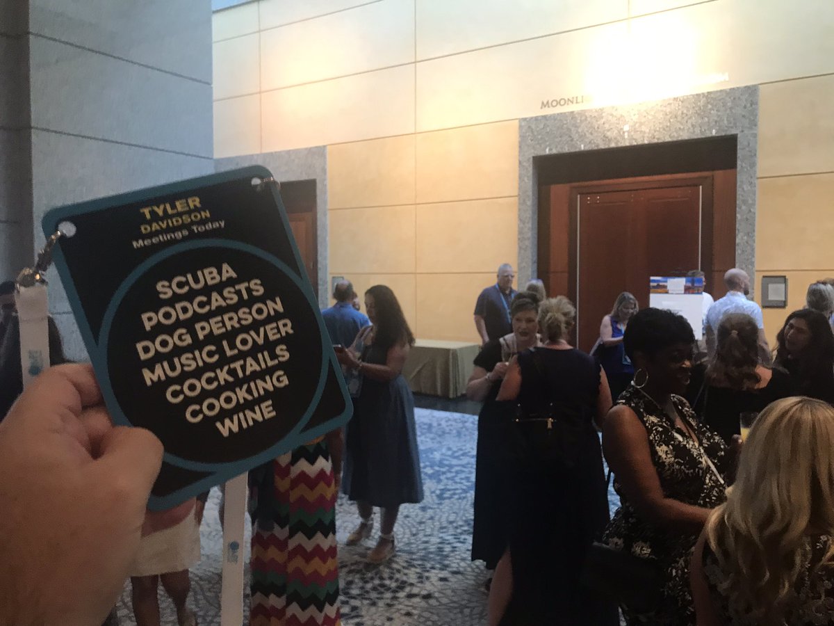 meetingstoday's tweet photo. Having fun using @JabberYak’s ice-breaker at the opening of @MPI’s Thought Leaders Summit in Mobile, Alabama. #mpif #eventprofs #mpi #tls #VisitMobile https://t.co/uLSw8By19j