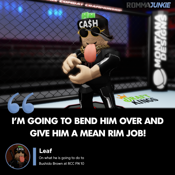 RoMMAJunkie's tweet photo. Wild Words from the Main Event of RCC Fight Night 10!

@RoCmbtChmpnshp https://t.co/cAoFiZq2UJ