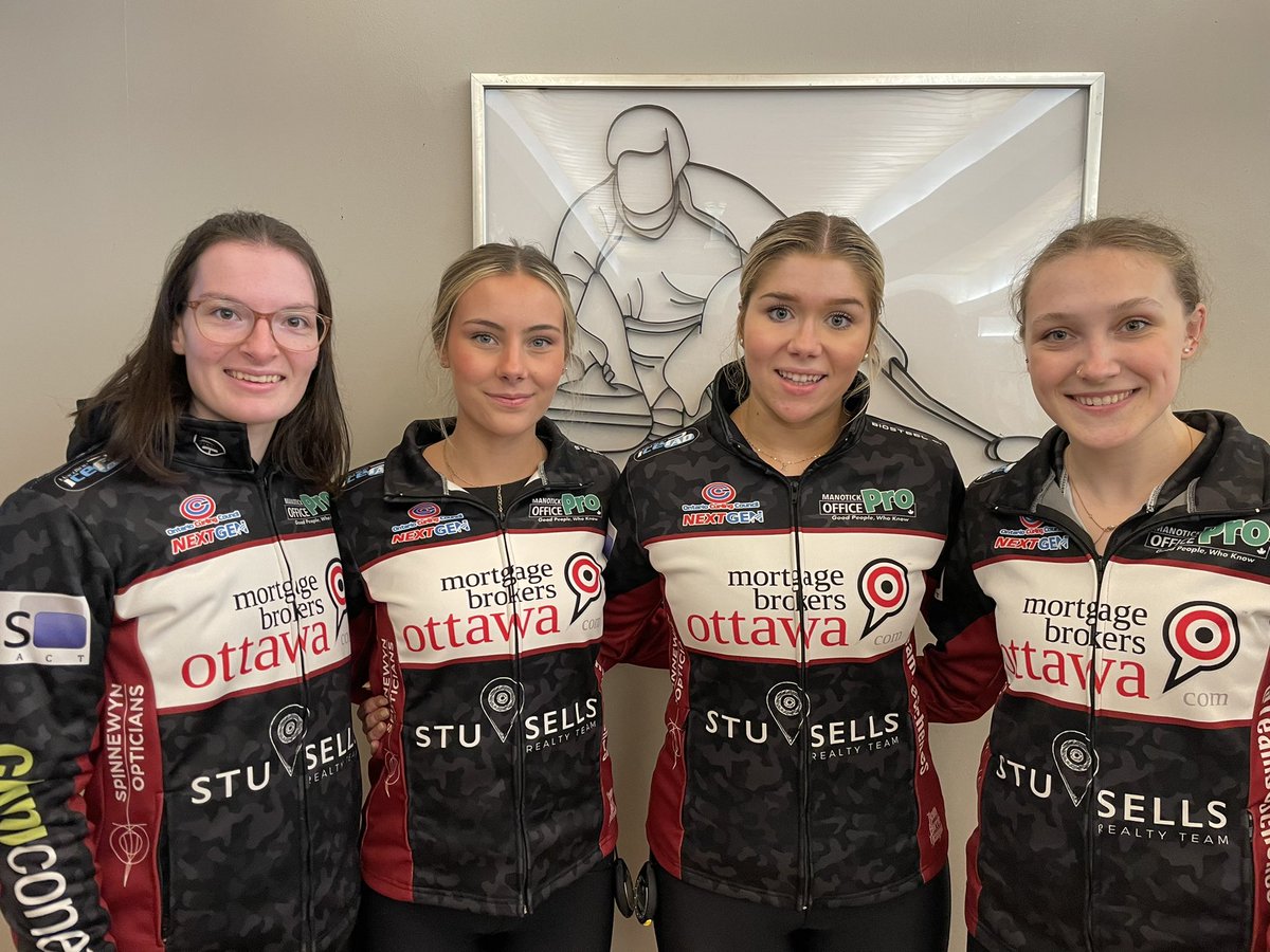 We won the B side finals in the Gord Carroll Curling Women’s spiel. Great way to start the season as a team! 

Thank you to our sponsors and fans for supporting us this weekend and to everyone for tuning into our stream. 
<a href="/ONCurlCouncil/">ON Curling Council</a> #nextgen
<a href="/AshamCurling/">ASHAM</a>