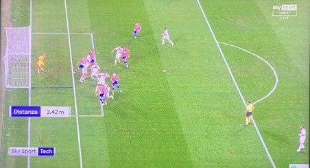 powellyowl's tweet photo. Can we all agree that this is the worst offside decision made since VAR was introduced? 

The goal would have won the game on the 95th minute and it subsequently got Juventus THREE red cards. 

Unbelievable 😂 https://t.co/kkA3w3Uhzy