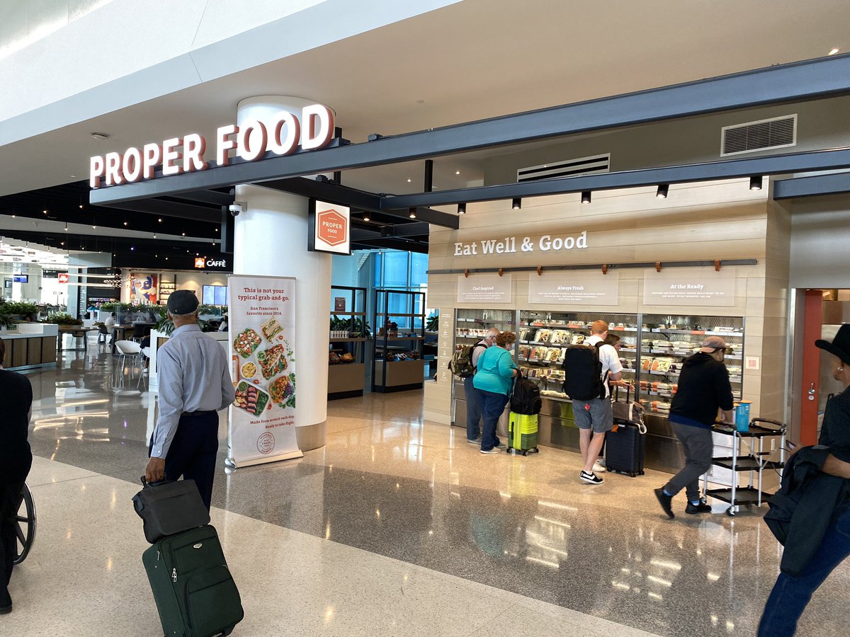 Brian Frank (@bfrank) on Twitter photo So excited to visit the <a href="/EatProper/">Proper Food</a> in Terminal 1 <a href="/flySFO/">San Francisco International Airport (SFO) ✈️</a>! Great selection, nice staff. This will be a stop every time I fly in or out of SF. (Full disclosure: personal investor in <a href="/EatProper/">Proper Food</a>) So excited to visit the <a href="/EatProper/">Proper Food</a> in Terminal 1 <a href="/flySFO/">San Francisco International Airport (SFO) ✈️</a>! Great selection, nice staff. This will be a stop every time I fly in or out of SF. (Full disclosure: personal investor in <a href="/EatProper/">Proper Food</a>)