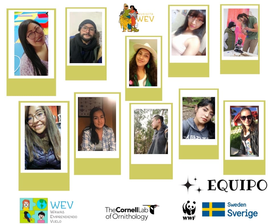WVuelo's tweet photo. Esté es el equipo que hace posible que cada actividad tenga la atención, conocimiento y apoyo suficiente... ✨

Somos muy dichos@s de encontrarnos en el camino. 🤗

#WEV
#wawasenvuelo
#Bolivia
#educacioninclusiva 
#Birds
#kusisitawev https://t.co/I6fdAKuUSs