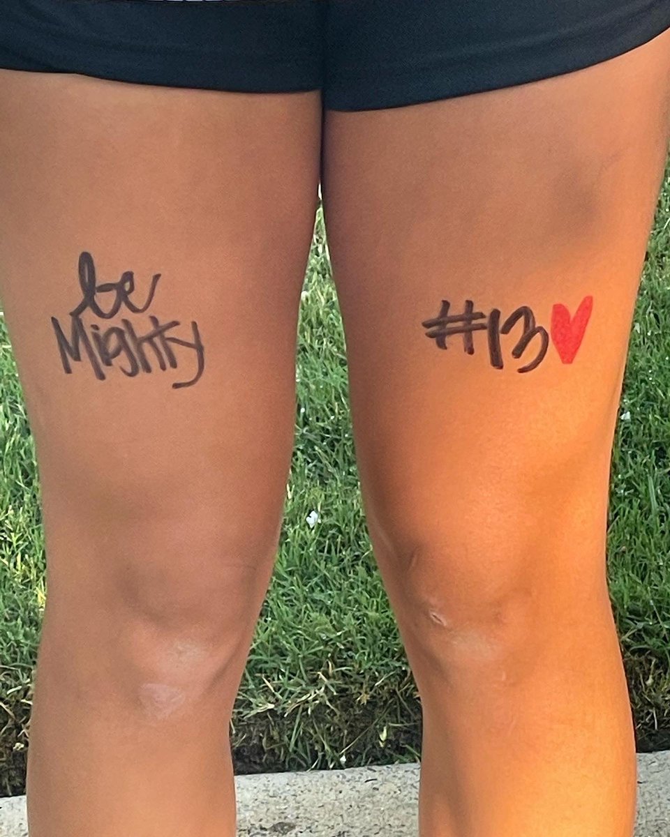 clara_dowdle's tweet photo. I played for you today Mighty.  I will miss you so much.  I know you were there. You wrote my name in the clouds.  You are on God’s team now. I will see you again some day.  Fly high and score goals!!  #doitforbrook #mighty @ImYouthSoccer @SoccerMomInt @ImCollegeSoccer https://t.co/yYc1ZKciKa
