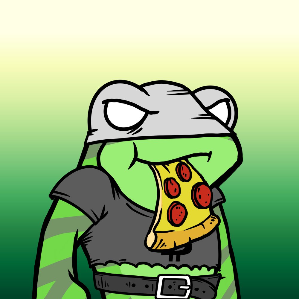 Sundays in the Lilly Pond are for partying! And the #FUDFrogs sure know how to have fun. #NFTcollections