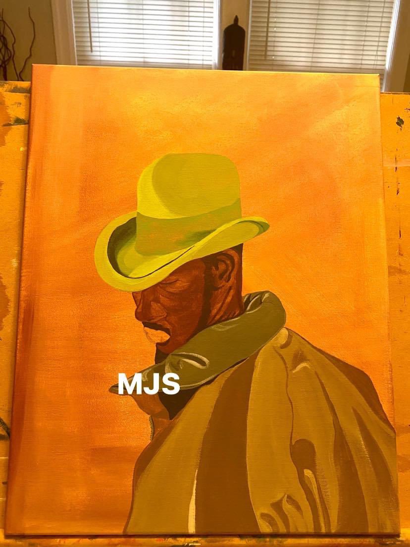 MyronStone2's tweet photo. Painting in Progress #blackart #art #painting https://t.co/iDdxj4lpH4