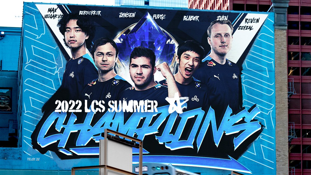 THE UNDISPUTED BEST TEAM IN NORTH AMERICA #C9WIN
