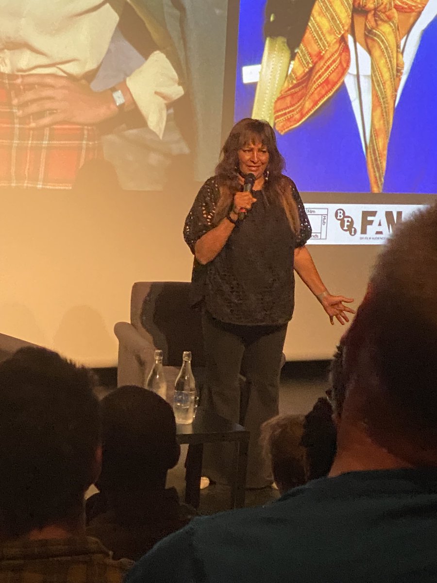 coles84's tweet photo. Superb evening watching COFFY on the big screen but even better was hearing one of the best, interesting and fun Q&amp;A’s I have had the pleasure of attending. Hope @PamGrier comes back to Birmingham at some point, I can still hear the applause and ovation in my ears now. https://t.co/v0tsbDejQ9