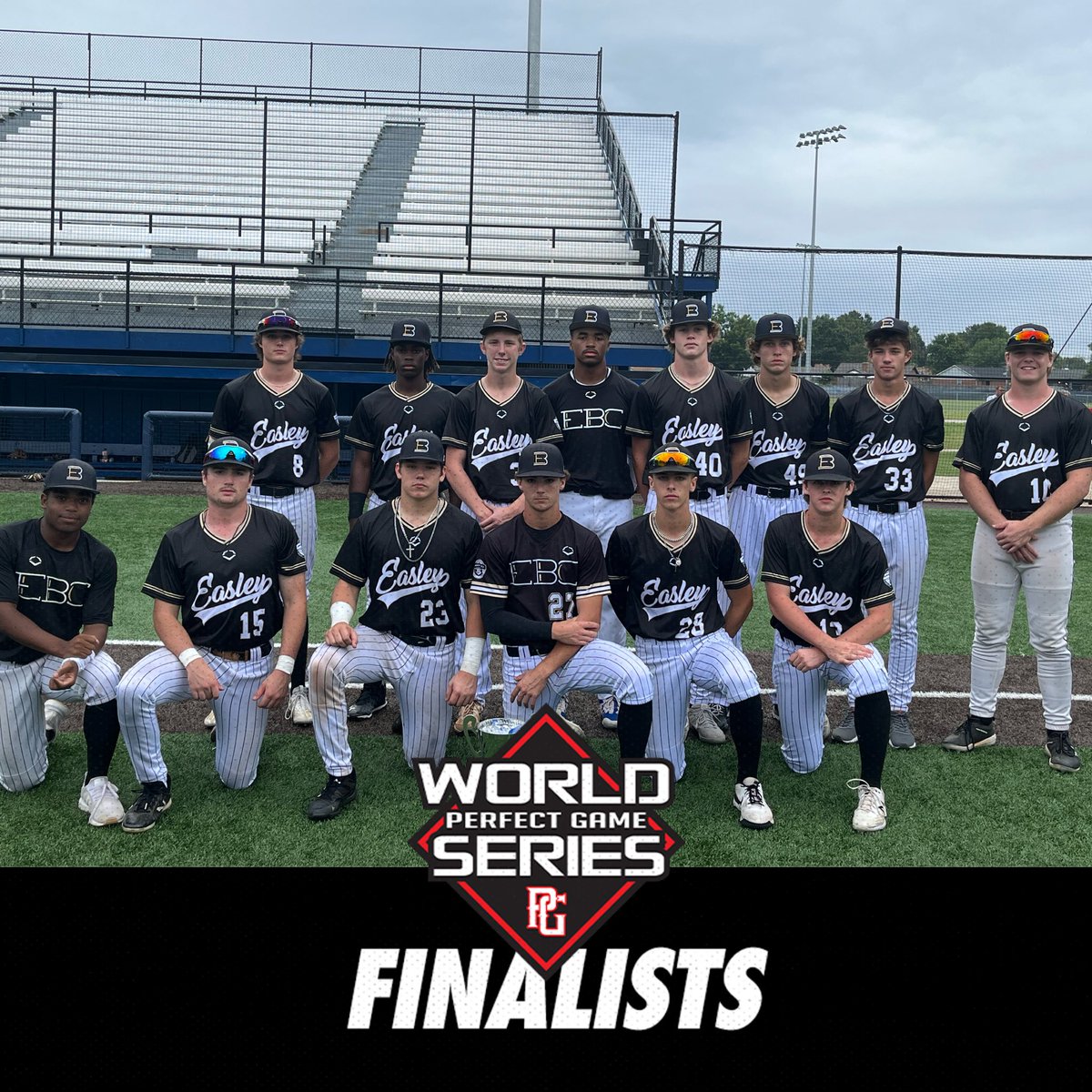PG_Tourney's tweet photo. 2022 17U or 2024 Grads Fall World Series

🏆Champion: Knights Knation 17U
🥈Finalist: EBC 17u-Gold
🏅MVP: Ethan Surowiec
🏅MVPitcher: Aidan Grab https://t.co/zUg8jPIW7T
