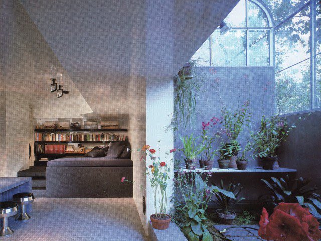 in luv with partial greenhouses that bring nature indoors

house designed by Joe D’Urso