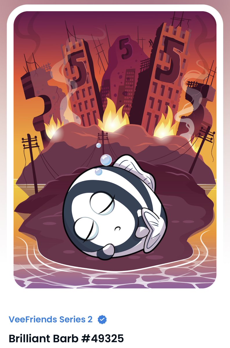 r21cf's tweet photo. #brilliantbarb may be onto something?
Rest is needed even when on 5. FIGHTER. ISLAND! Barb fishy is really cute in it’s resting pose as the world burns around but fishy knows it needs to rest to help with any change.
#veefriends #vfseries2 

Have an awesome week guys and rest up! https://t.co/ujXawRhuuj