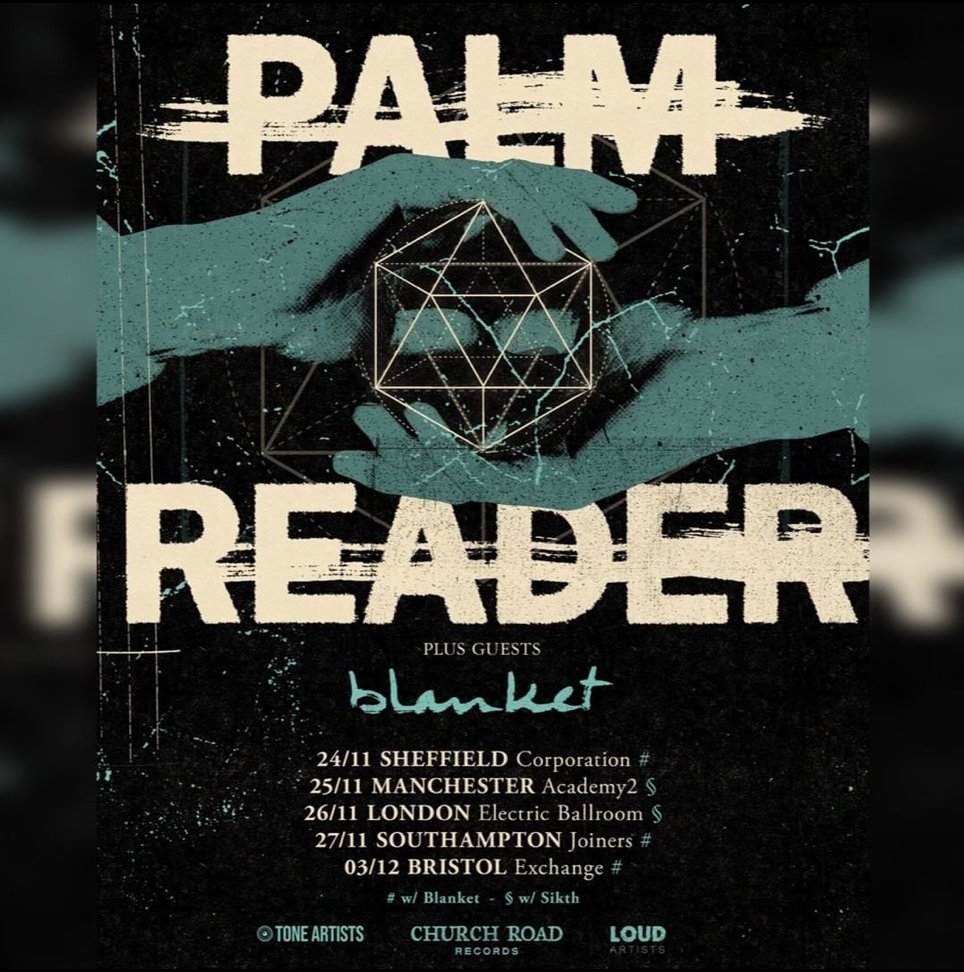 Counting down the days...

Not long to go until @wearepalmreader get back on the road

Catch them alongside the likes of <a href="/BlanketOfficial/">blanket</a> and <a href="/SikthOfficial/">SIKTH</a> 

🎟: linktr.ee/wearepalmreader