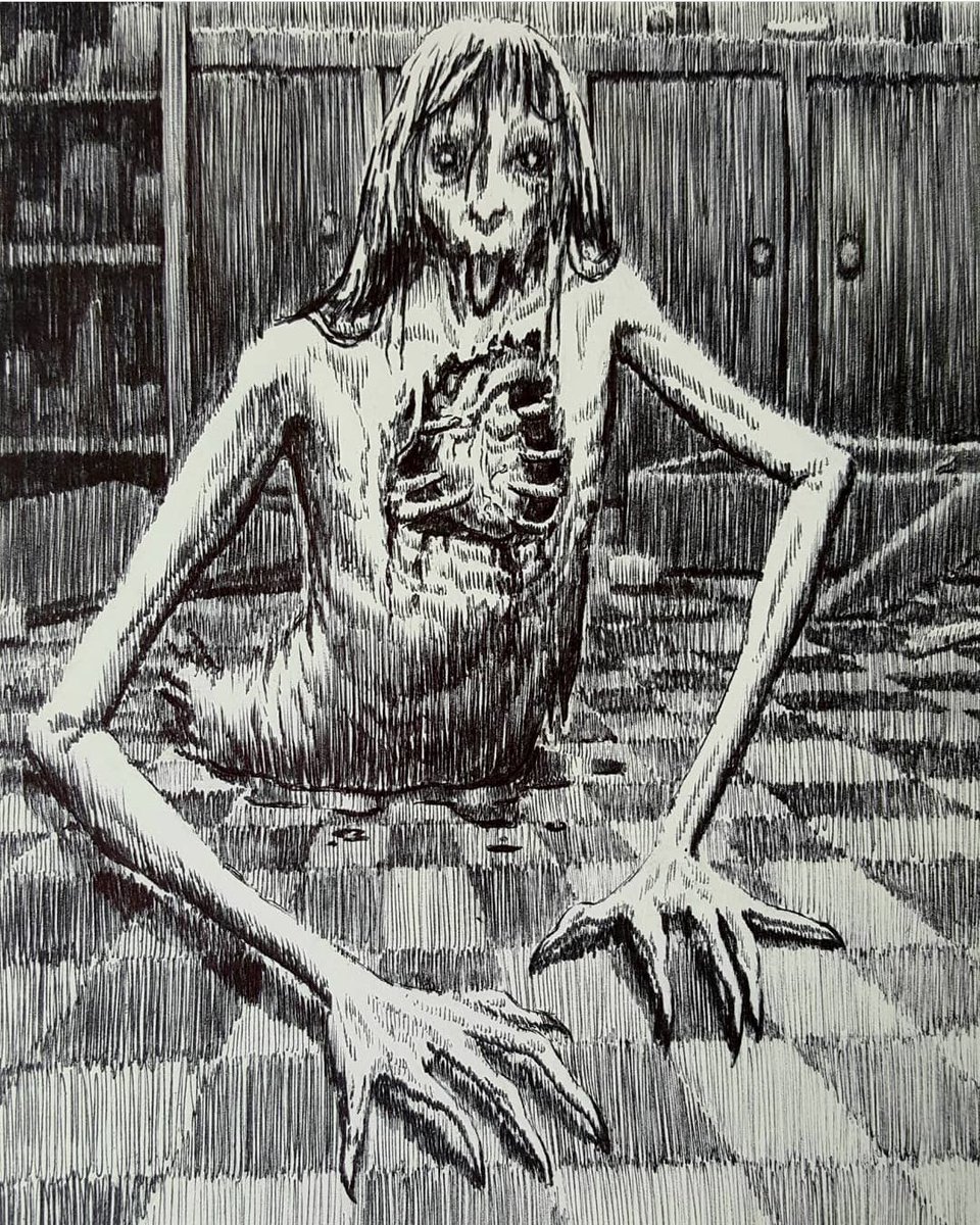 MarisasHorror's tweet photo. Im Marisa and heres some of my ink and arcrylic for #artistsontwitter https://t.co/guAwHZB2iU