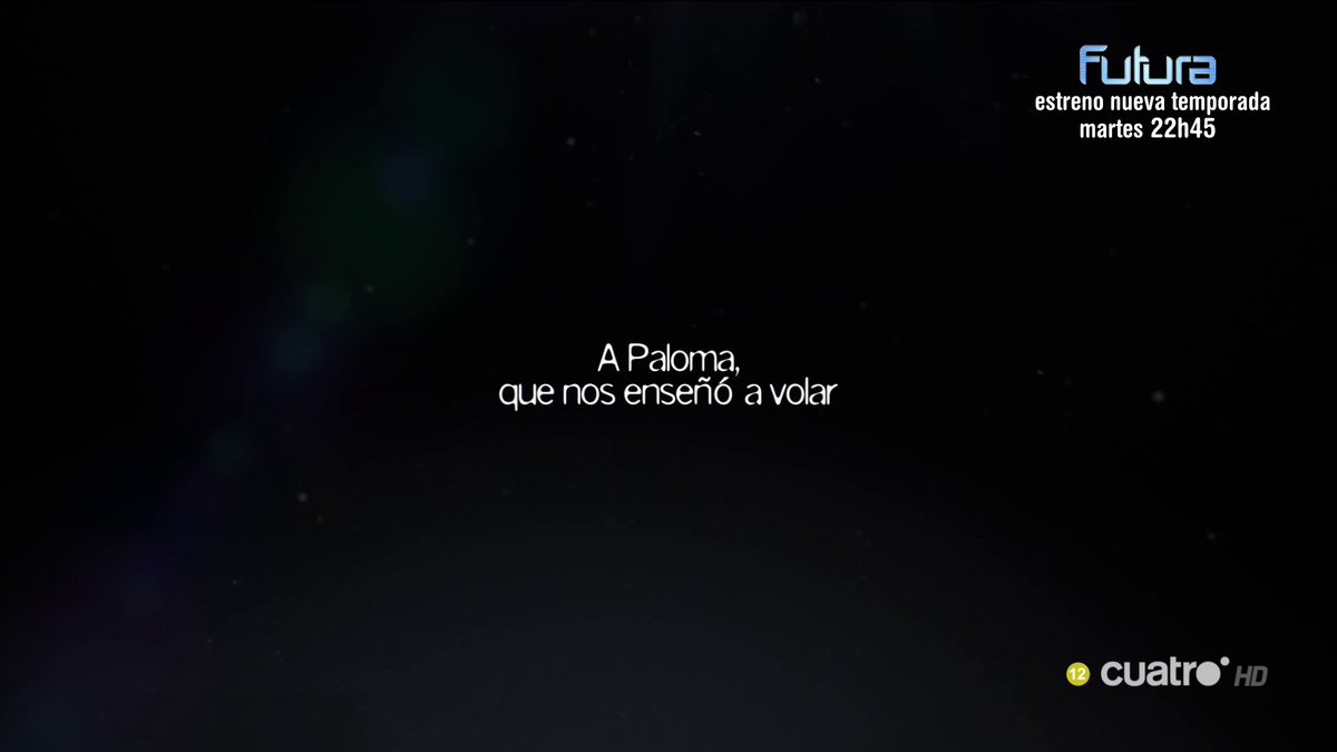 navedelmisterio's tweet photo. A Paloma,
que nos enseñó a volar.
#CuartoMilenio https://t.co/nWDQszVBIj