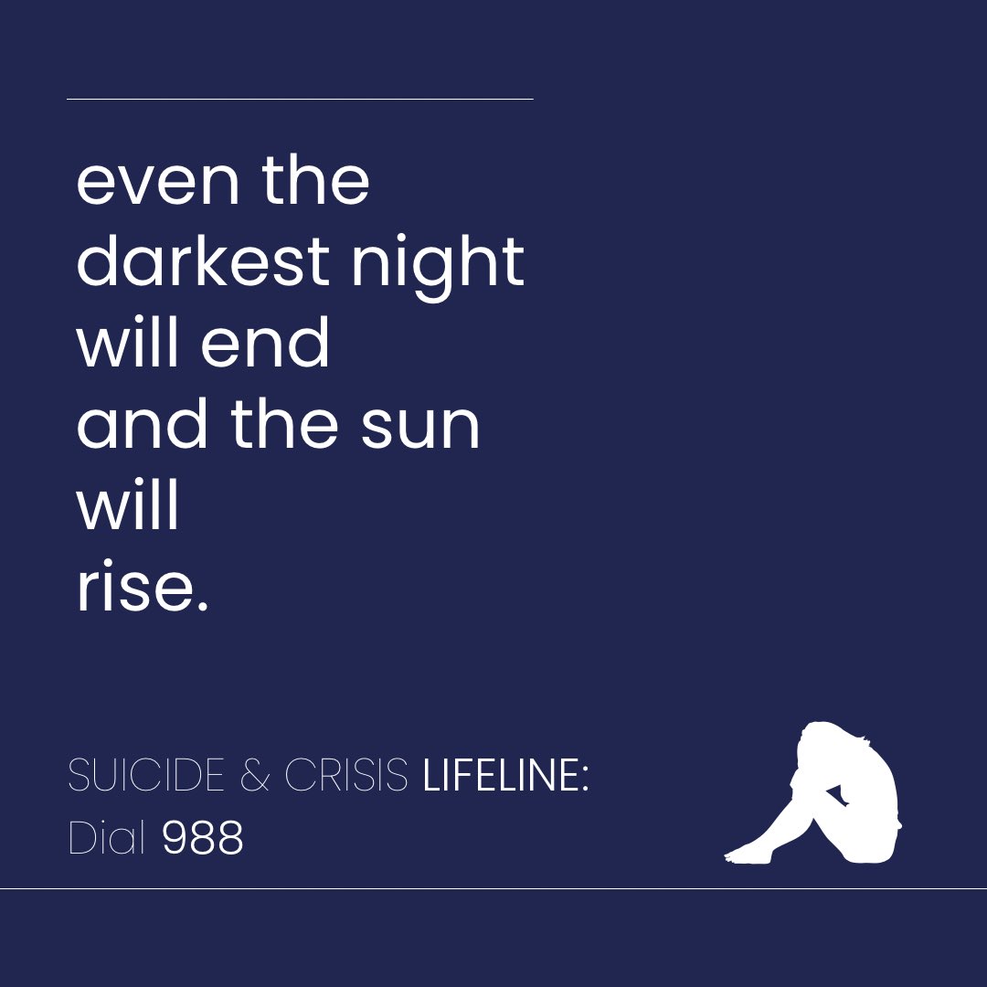 NDykesLPC_MHSP's tweet photo. 988 is now available nationwide as the new number to contact for mental health, substance use and suicide crises. This new number will allow people to quickly connect with support during a crisis, 24/7, no matter where they live. #knowthewarningsigns, #988 https://t.co/I0aeGlUA9N