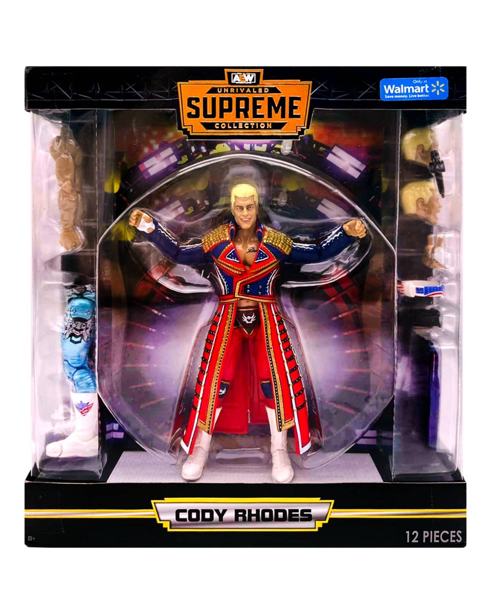 New images of @Jazwares' @AEW Unrivaled Supreme Collection Series