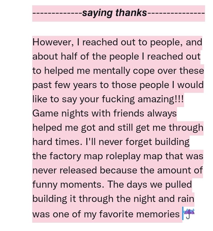 harp6288's tweet photo. •Quitting YouTube Content Creation (may change later) 
• Saying thanks to people
• Legacy of @webecomplex that I continued 4 years later Weekly
• Mental Health + issues https://t.co/uEA8okWgts