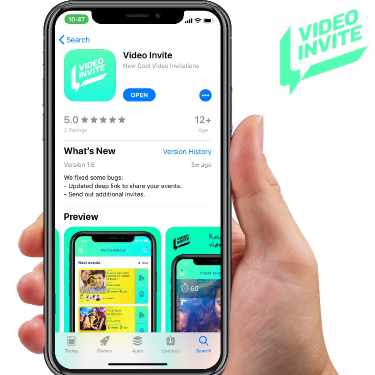 InviteVideo's tweet photo. Time to bring those invitations to life! Use #VideoInvite to quickly create and send personalized video invitations for any event! Guests can RSVP through the app and even send video RSVP responses to the host! #party #event #celebrate #invite #wedding #birthday https://t.co/0yUCeZ4W20