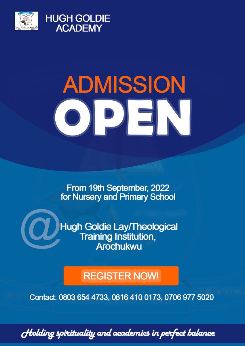 ChimaAlbertSax's tweet photo. Good news at dawn...
Hurry and register your children.
@ChimaAlbertSax @AdobePhotoshop1 https://t.co/hrzDaJJmOA