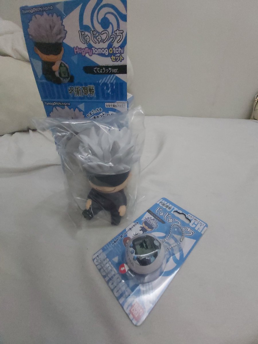 artescape31's tweet photo. WTS/LFB 🇵🇭
GOJO HUGMY TAMAGOCHI
BRAND NEW
2000 php
Buyer will shoulder Lsf
DM for inquiries
#JujutsuKaisen #GojoSatoru #forsaleph https://t.co/Mrk8j9tjcE