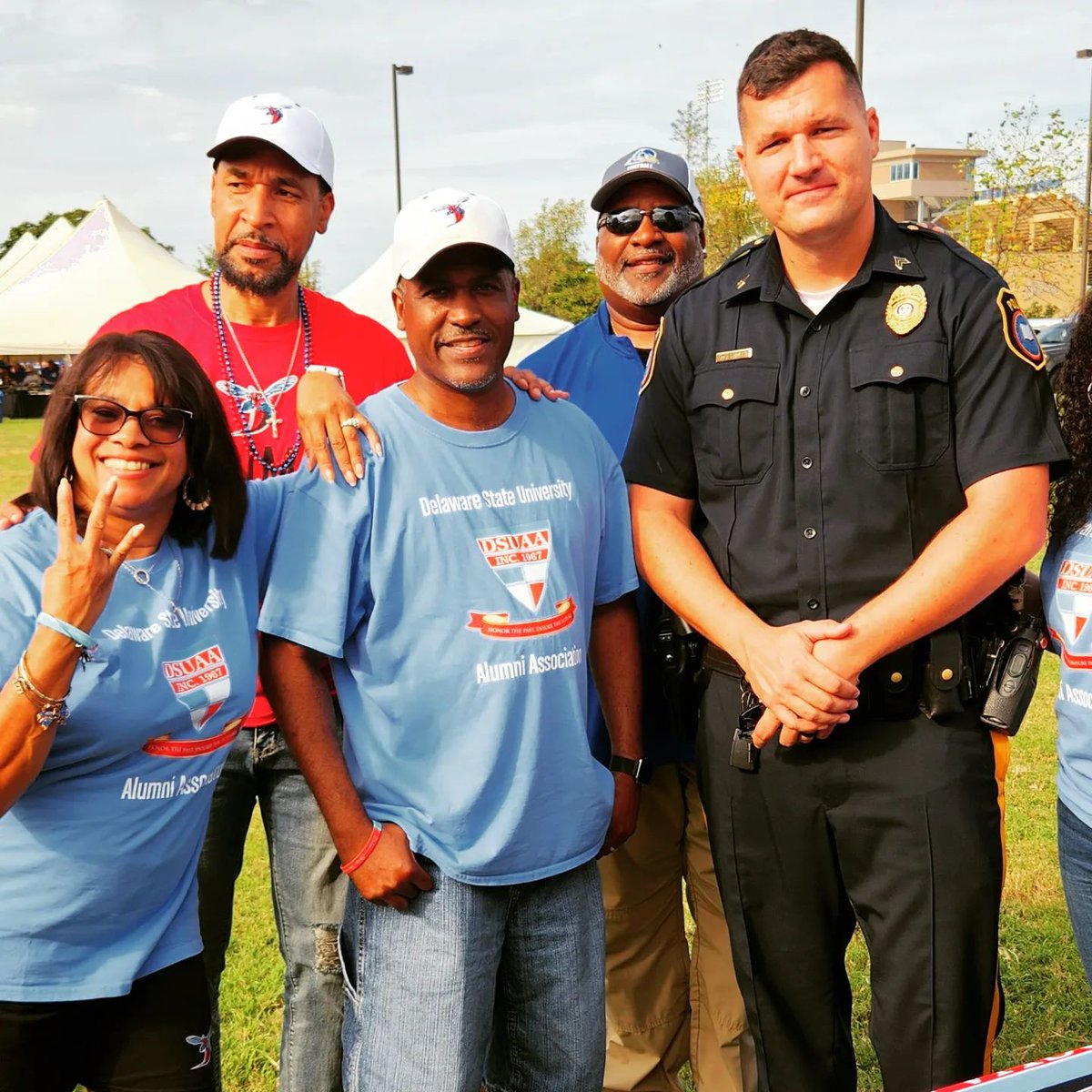 ApostleFrank's tweet photo. MY TEAM WON YESTERDAY!!! We Defeated & Destroyed DIVISION & a Beautiful Blend of UNITY emerged! What an incredible display of Dissonance! #VisionAccomplished w/ @kevintresolini @DSUHornets @Delaware_FB @BlueHenTDClub Thanks @BlueHensRawak & Jerry O for your contribution! https://t.co/v7E8aZ0RN3