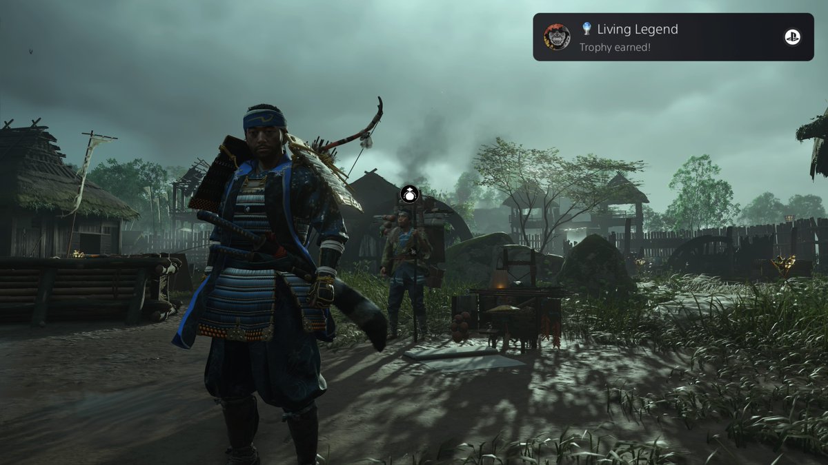 #GhostOfTsushima  #PS5Share, #GhostofTsushima got the platinum trophy