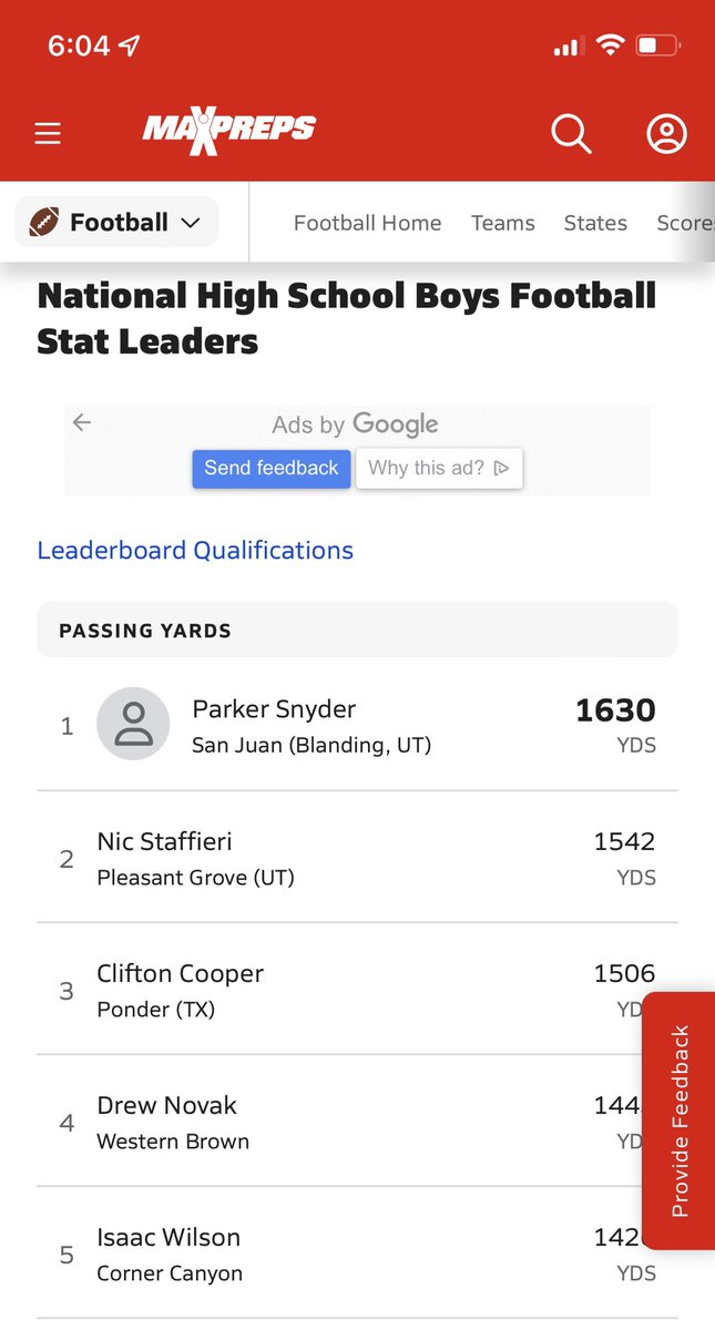 GingerCooper2's tweet photo. Shout out to @CliftonCooper04 and the entire Ponder Lion Football team for the #3 National Ranking in Passing yards after 3 games! *note #1 and #2 have played 5 games! #ponderproud #ponderfast @PonderLionPride @CoachCOOP89 https://t.co/WjrHaB0o31