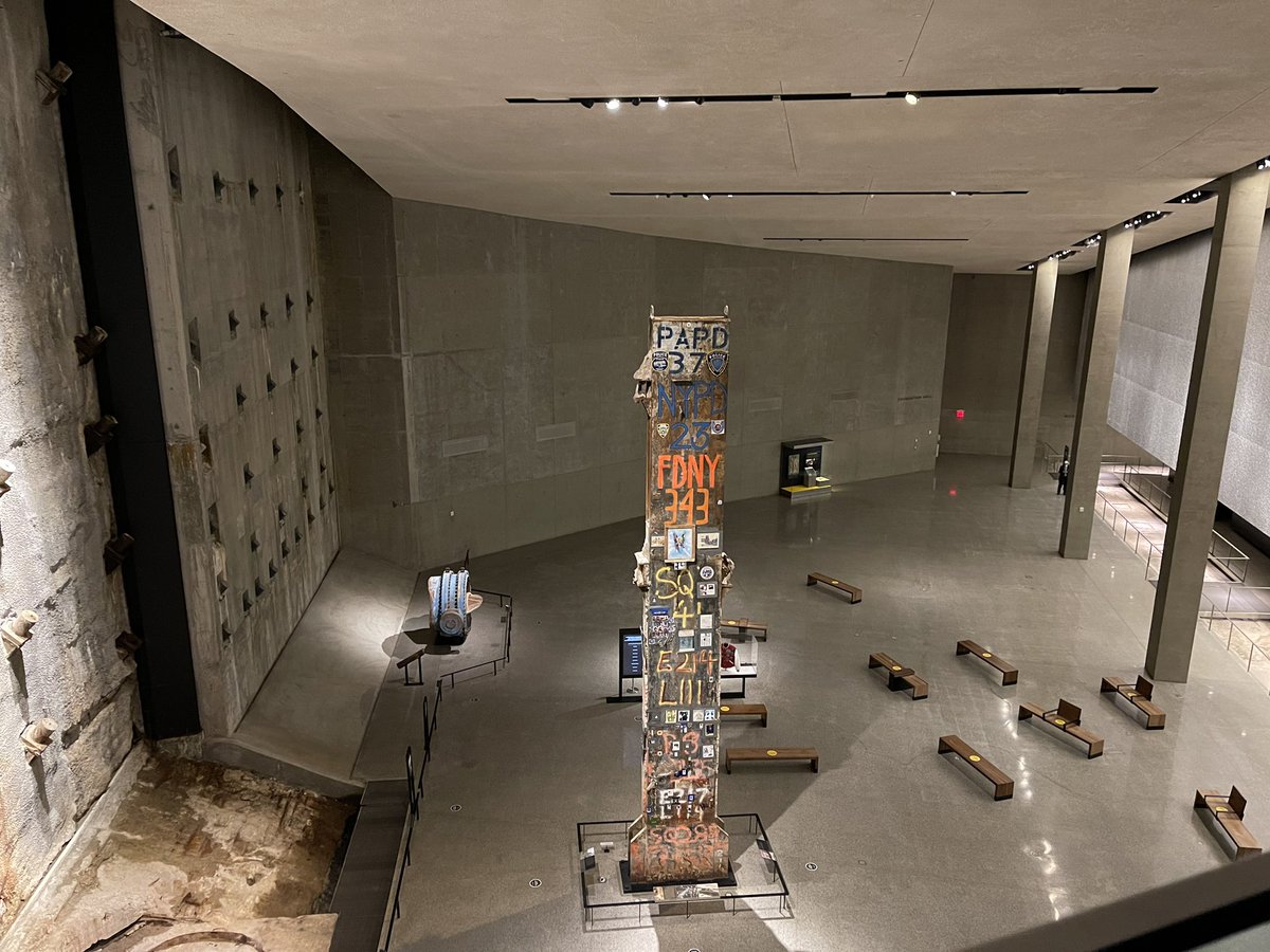 I was 18 when visiting the Pentagon memorial.

Last year I got to visit the 9/11 Museum and memorial in NYC. 

Both places provided moments of learning and reflection. 

Pictures are from NYC