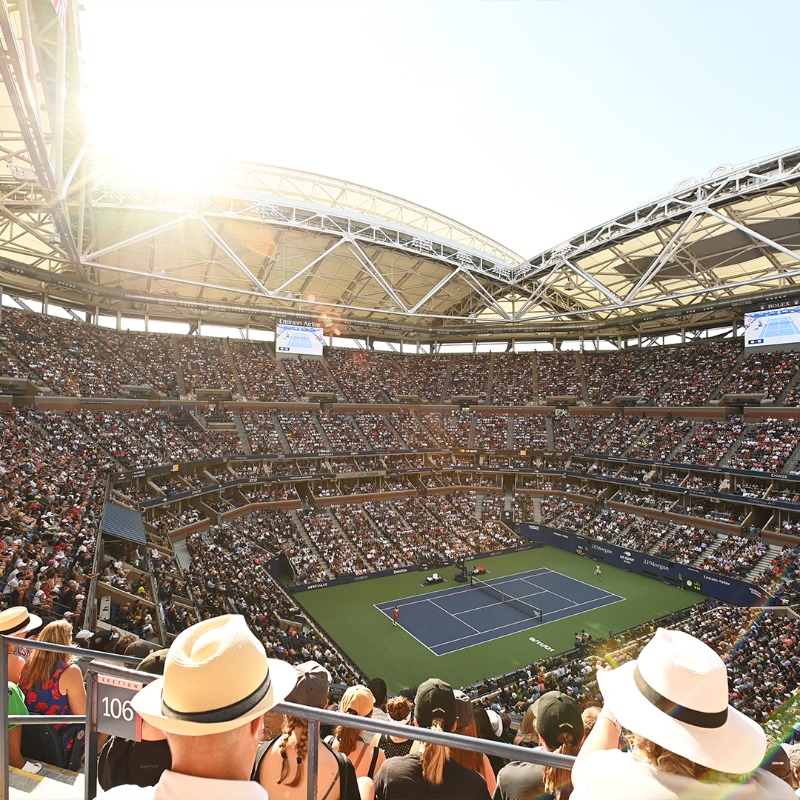 usopen's tweet photo. Thank you fans 🙌

The 2022 #USOpen set an all-time attendance record with 888,044 coming through the gates over the three-week event.