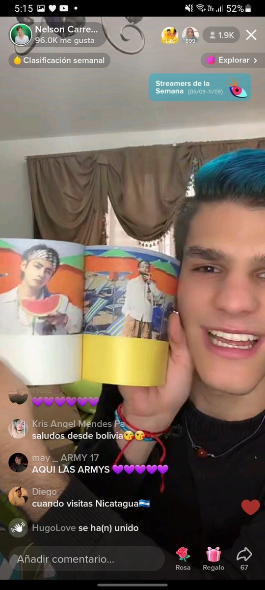 LE REGALARON UN ALBUM DE BTS A LA MAMÁ DE NELSON