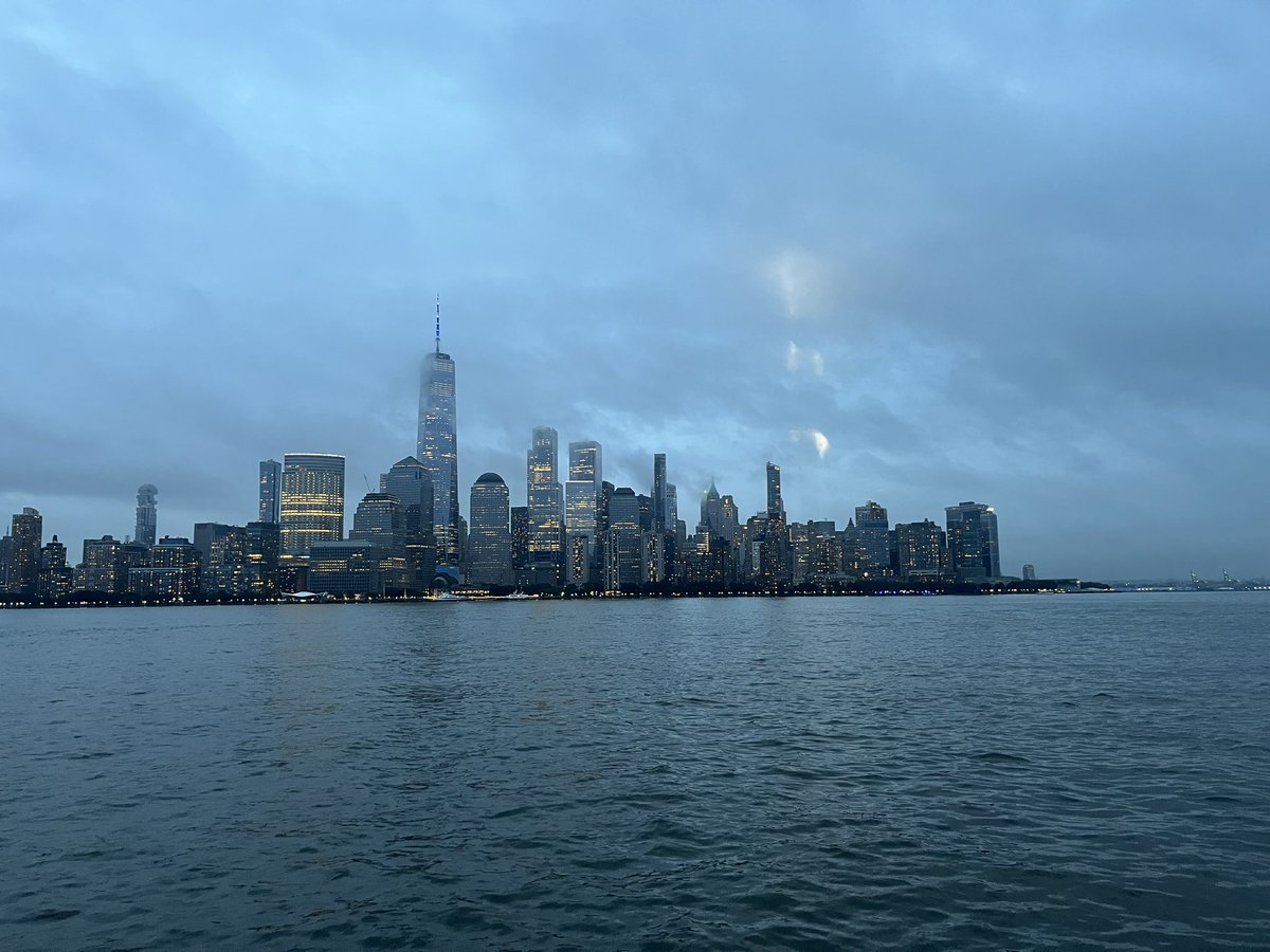 View from Jersey City, NJ September 11, 2022.