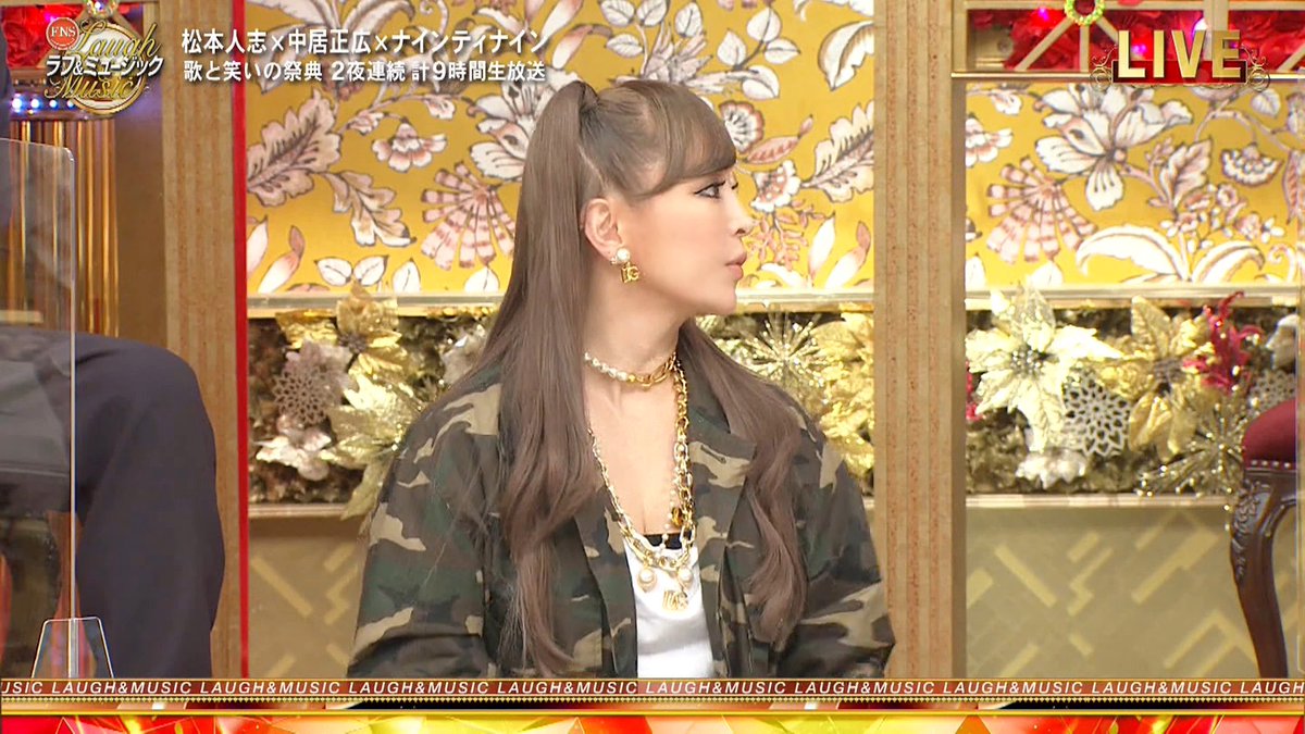 Kll_'s tweet image. トーク場面厳選② 📺 ⭐︎ 

#ラフアンドミュージック2022 
#浜崎あゆみ