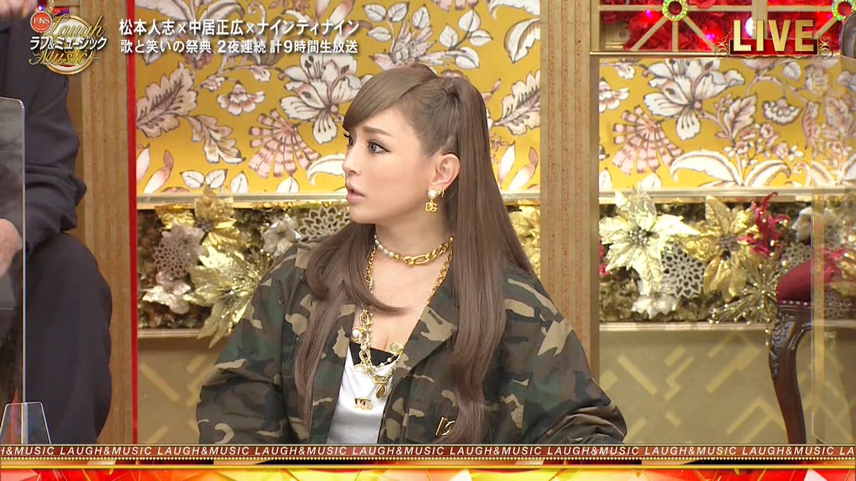 Kll_'s tweet image. トーク場面厳選② 📺 ⭐︎ 

#ラフアンドミュージック2022 
#浜崎あゆみ