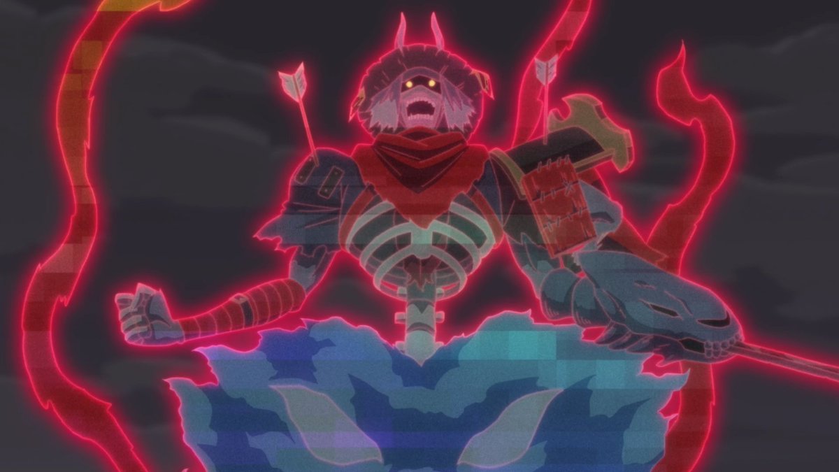 Digimon_Freaks's tweet photo. #VolcanoOta (@volcano_ota) da voz al #Oboromon rojo en #DigimonGhostGame #Digimon https://t.co/BqHPsEEelu