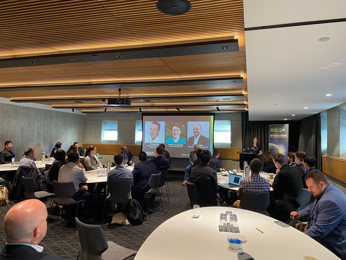 SmartSatCRC's tweet photo. Day one of the @SmartSatCRC Conference 2022 has started, with our PhDs gathering for a morning of professional development sessions focused on giving them the skills to become the next space leaders. 💡

#SSCRC22 #AuSpace #SpaceIndustry #Event #Space #ProfessionalDevelopment https://t.co/ZNAUHFMJjp