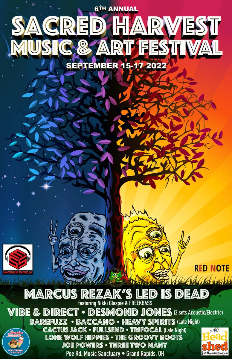 Y'all ready for Sacred Harvest or what?? This weekend is gonna be certified bangers across the boards 😎