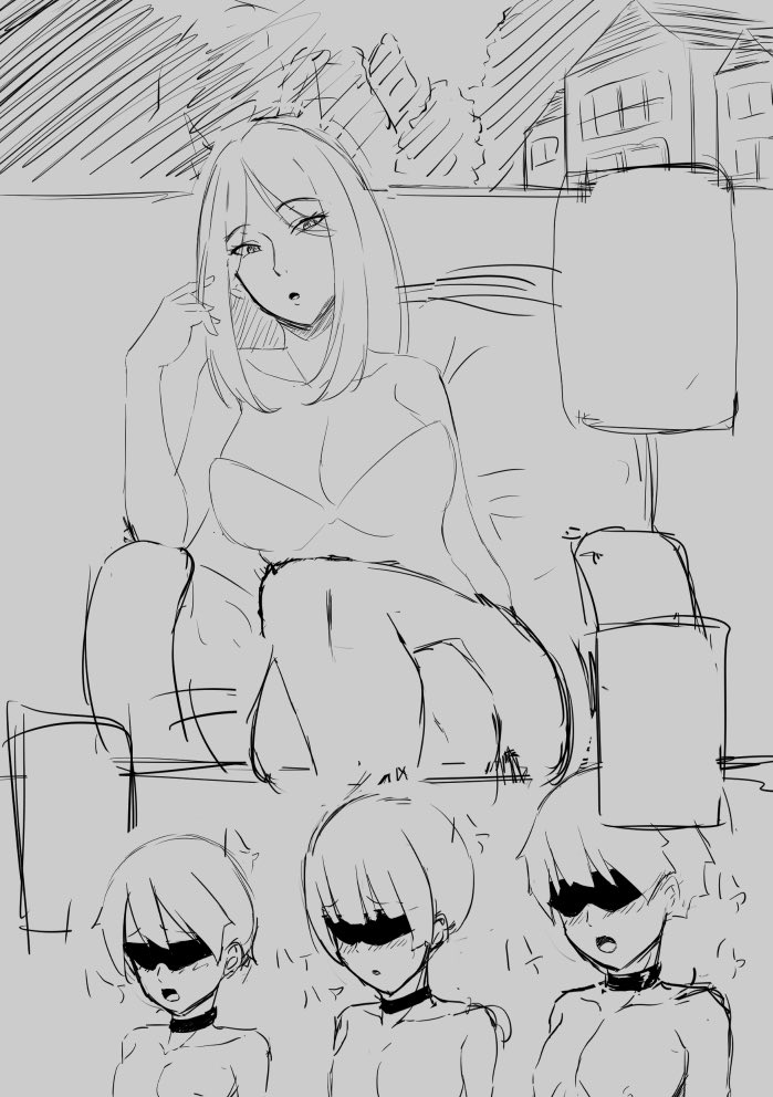 ちょっと前に描いてたやつ 