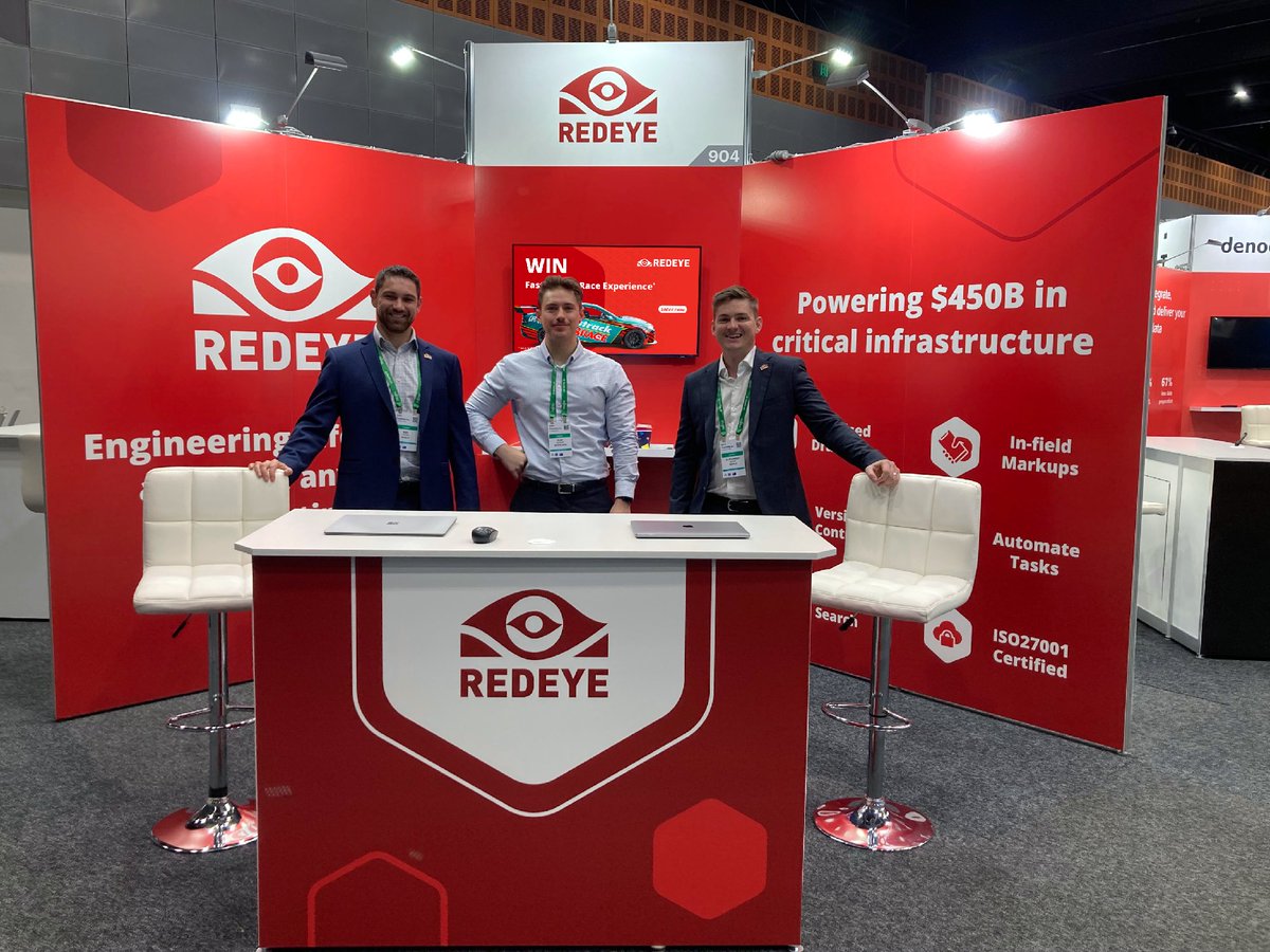 RedEyeApps's tweet photo. We're ready to go at Gartner IT Symposium/Xpoโข 2022
If you're heading to the event over the next few days, pop by booth 904 say hi, and grab your chance to win a Fastrack V8 Race Experience.
#RedEye #drawingmanagement #engineeringinformation #gartnersym https://t.co/coCPtaWLfS
