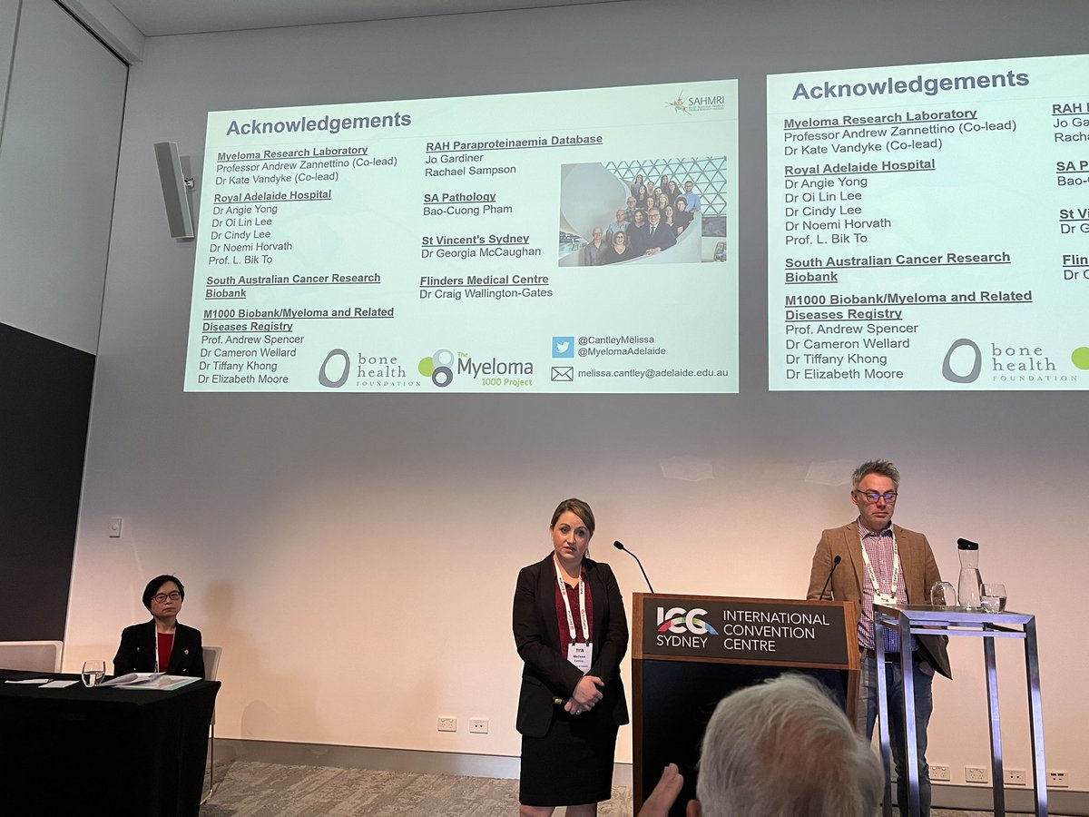 Sensational work from Melissa Cantley and the South Australian group regarding CTX-1 as a predictive factor for progression of smouldering myeloma! This could be a major addition to our when to treat algorithm! #blood2022 <a href="/VincentRK/">Vincent Rajkumar</a>