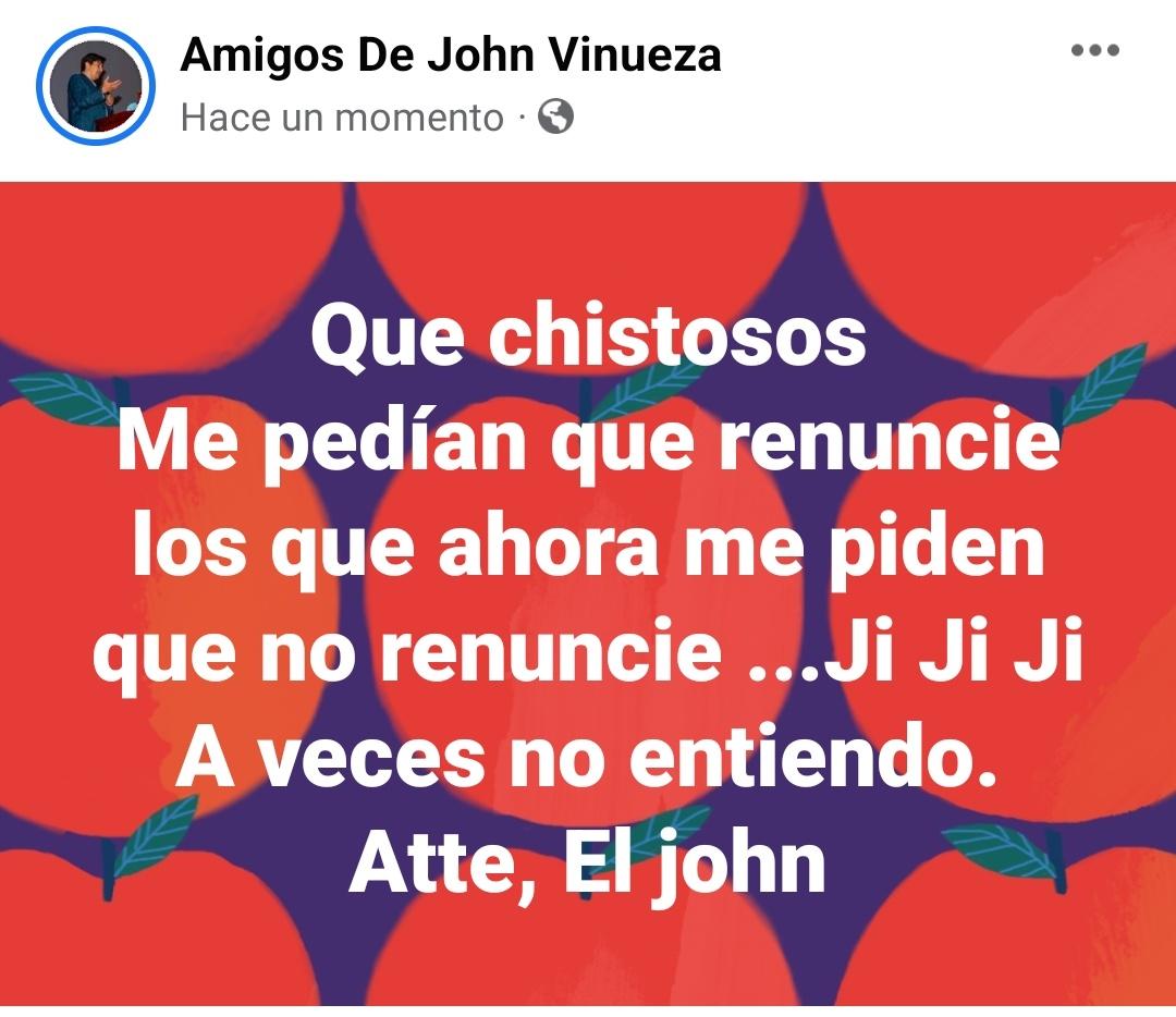 john vinueza tweet media