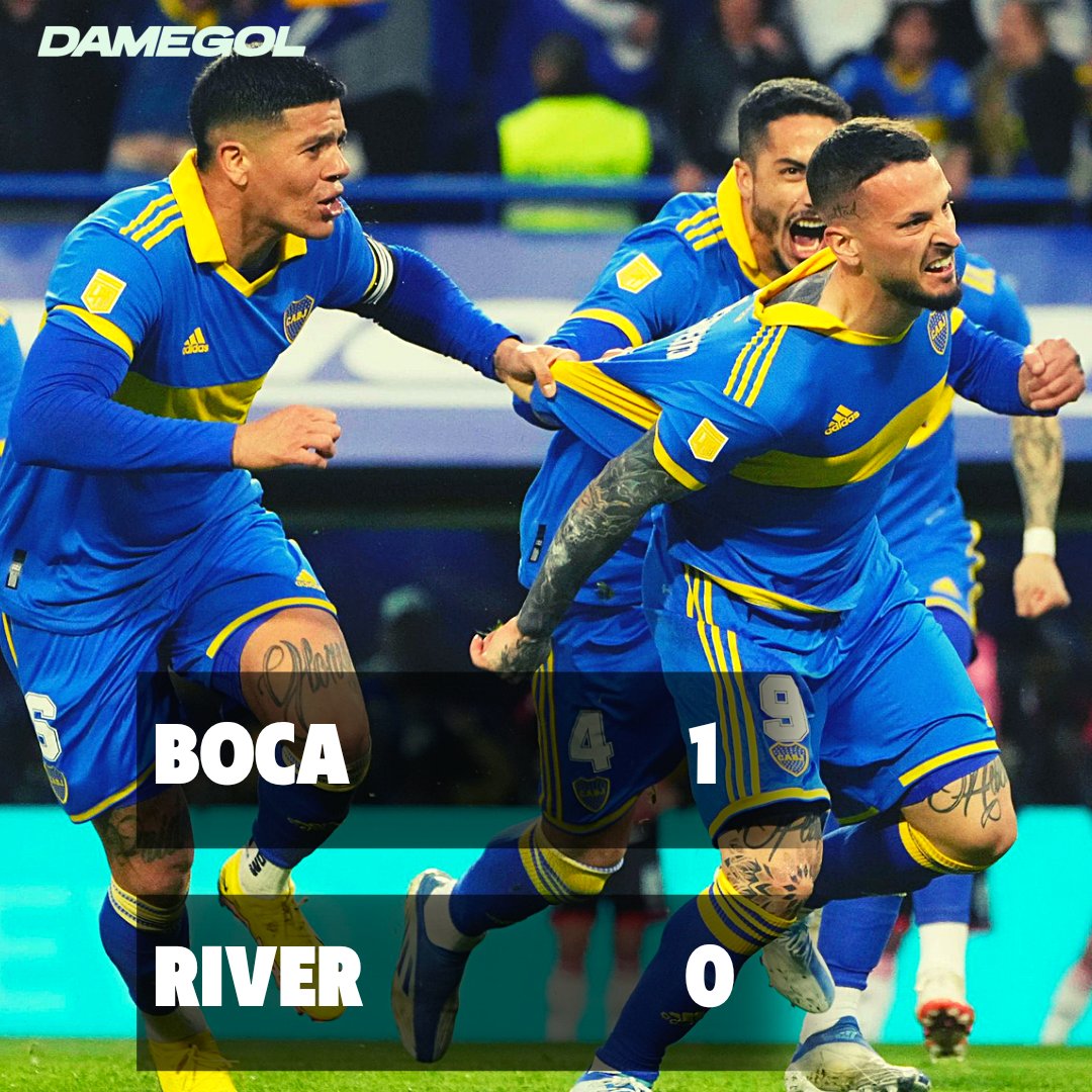 damegol_com's tweet photo. ¡¡EL SUPERCLÁSICO DE ARGENTINA ES DE BOCA!!

El cuadro dirigido por el negro Ibarra estiró la supremacía sobre los Millonarios en cuanto a triunfos.

#xeneize #bocajrs #riverplate https://t.co/BbkW1Rb1KI